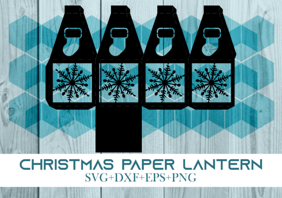 Christmas Paper Lantern Series 0793 3D SVG
