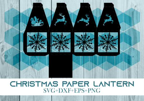 Christmas Paper Lantern Series 0804