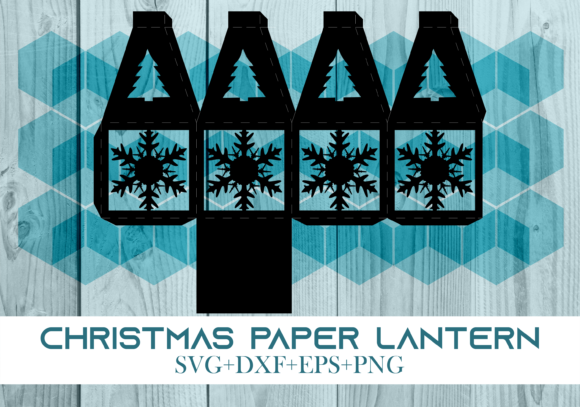 Christmas Paper Lantern Series 0831