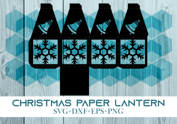 Christmas Paper Lantern Series 0835