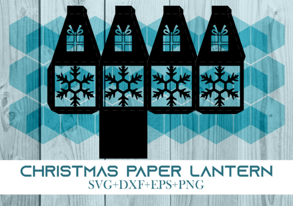 Christmas Paper Lantern Series 0837