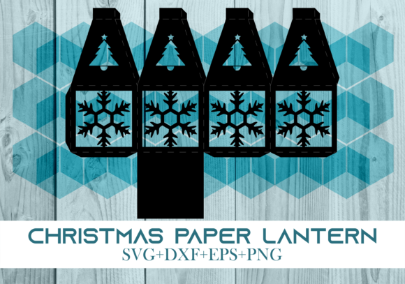 Christmas Paper Lantern Series 0842