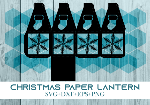 Christmas Paper Lantern Series 0871