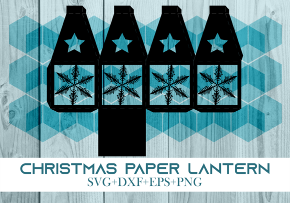 Christmas Paper Lantern Series 0872