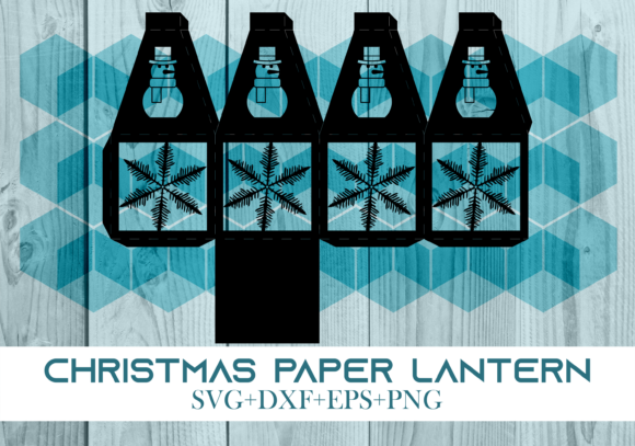 Christmas Paper Lantern Series 0877