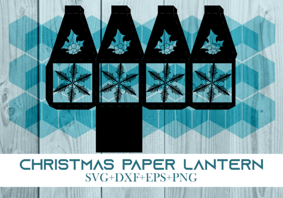 Christmas Paper Lantern Series 0879