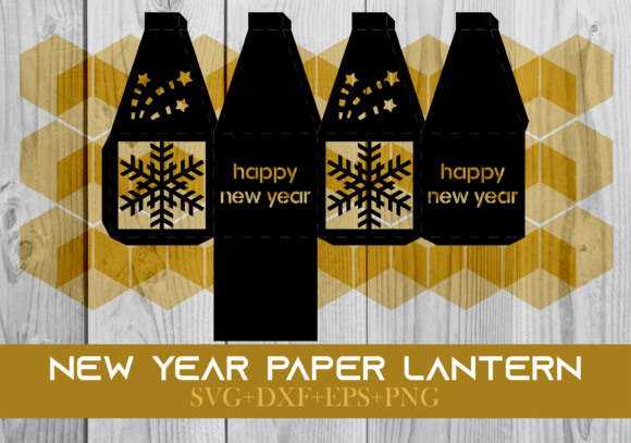 Happy New Year Paper Lantern Series 0028 Review for Real Projects