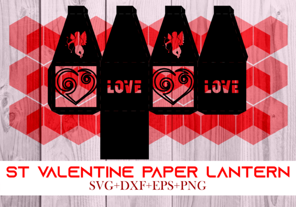 St Valentine Paper Lantern Series 0007